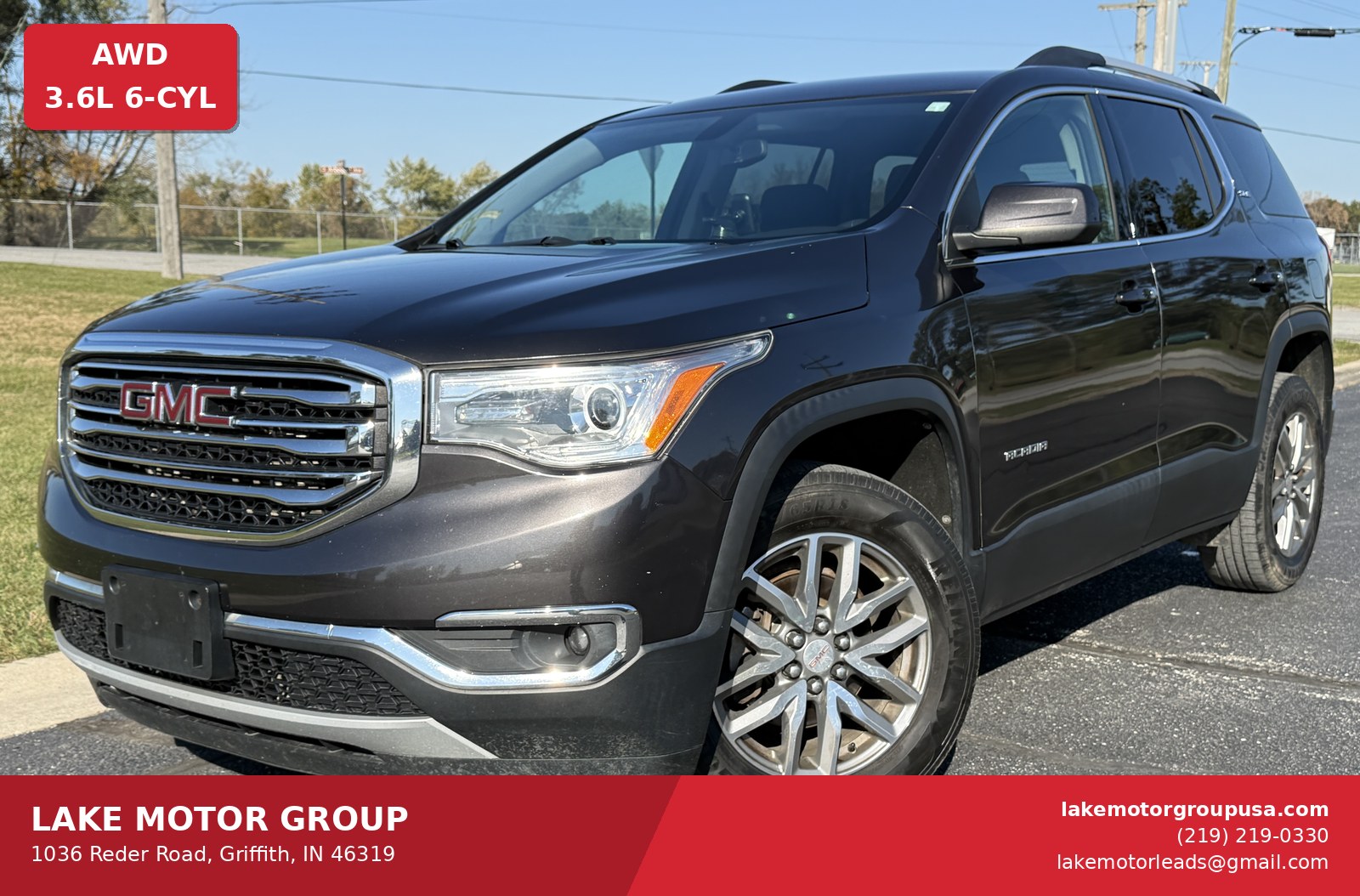2017 GMC Acadia SLE-2 — photo 1