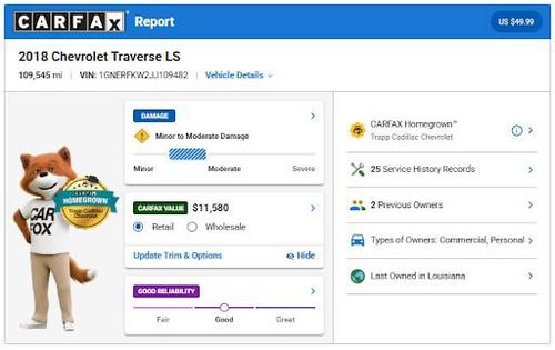 2018 Chevrolet Traverse — photo 37