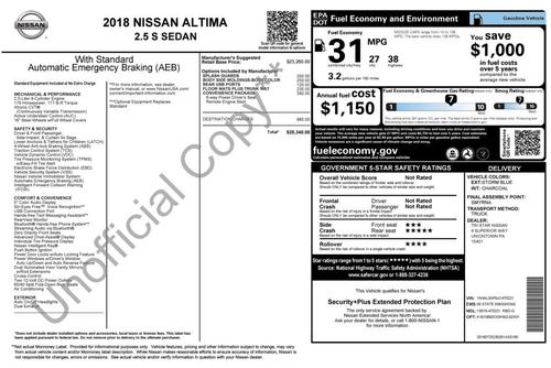 2018 Nissan Altima 2.5 S — photo 39