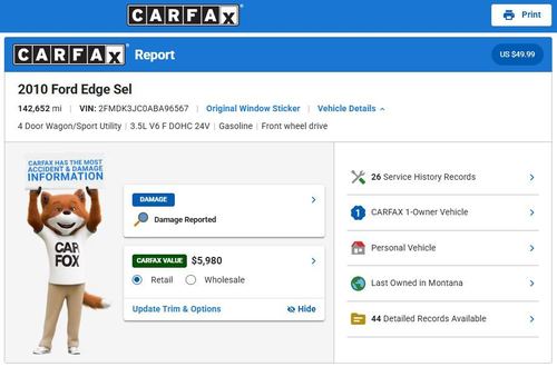 2010 Ford Edge — photo 36