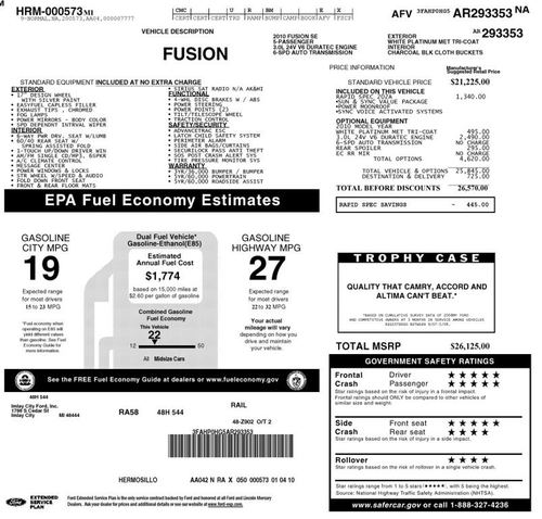 2010 Ford Fusion SE — photo 28