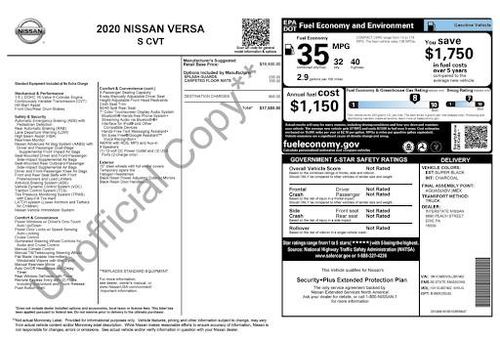 2021 Nissan Versa — photo 42