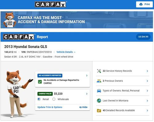 2013 Hyundai Sonata GLS/ GLS Popular — photo 3